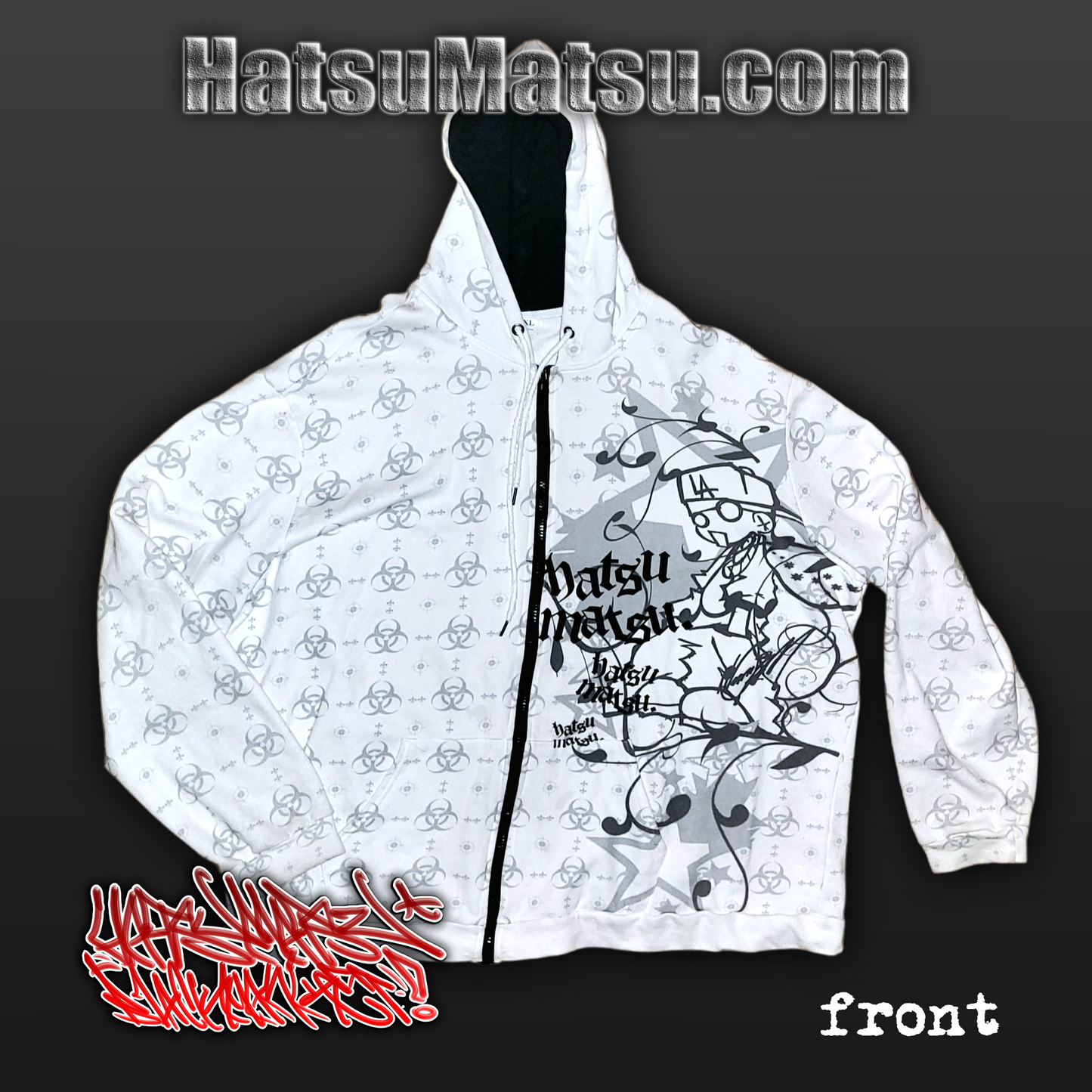 "hatsu matsu" Zip Up Jacket (PREORDER)