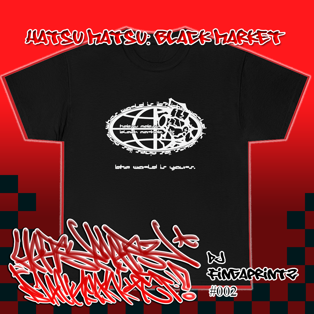 DJ Fingaprintz "The World Is Yours" Tee